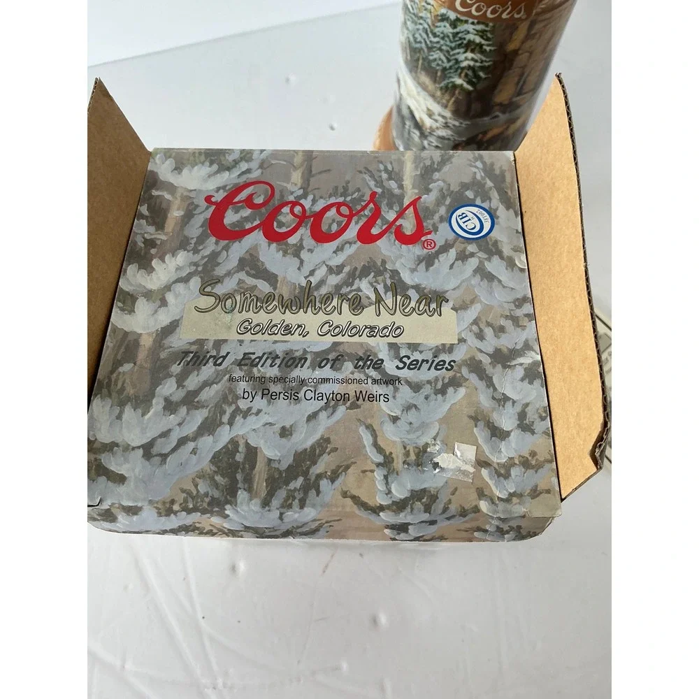 Coors Y2K Collector Stein Somewhere Near Golden‎ CO Persis Clayton Weirs 2005
